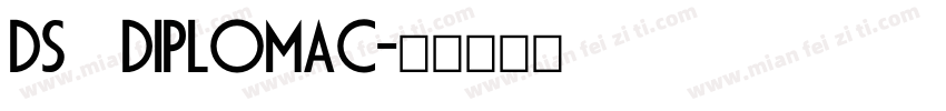 DS DiplomaC字体转换